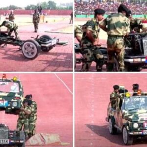 VIDEO: BSF ના જવાનોએ કરી કમાલ, માત્ર 1 મિનિટ 57 સેકન્ડમાં Gypsy ના સ્પેરપાર્ટ અલગ કરી ફરીથી એસેમ્બલ કર્યા