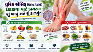 યુરિક એસિડ (Uric Acid) ઘટાડવા માટે ડાયટમાં શું ખાવું અને શું ટાળવું?