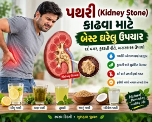 પથરી (Kidney Stone) કાઢવા માટે બેસ્ટ ઘરગથ્થુ આયુર્વેદિક ઉપાયો