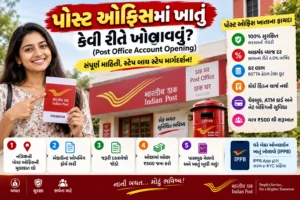 પોસ્ટ ઓફિસમાં ખાતું કેવી રીતે ખોલાવવું? (Post Office Account Opening)