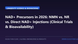 NAD+ Precursors in 2026: NMN vs. NR vs. Direct NAD+ Injections (Clinical Human Trials & Bioavailability)