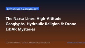 The Nazca Lines: High-Altitude Geoglyphs, Hydraulic Religion & Drone LiDAR Mysteries