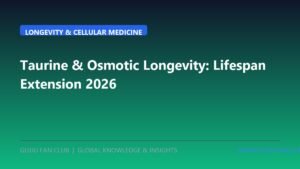 Taurine & Osmotic Cellular Longevity: Bile Acid Conjugation, Cardiomyocyte Remodeling, and Lifespan Extension in 2026