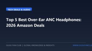 Top 5 Best Over-Ear Noise-Cancelling Headphones for Travel and Work (2026 Tested: ANC & Amazon Deals)