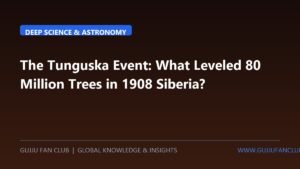 The Tunguska Event: What Leveled 80 Million Trees in 1908 Siberia?