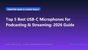 Top 5 Best USB-C Condenser Microphones for Podcasting & Streaming (2026 Tested: Studio Audio & Amazon Deals)